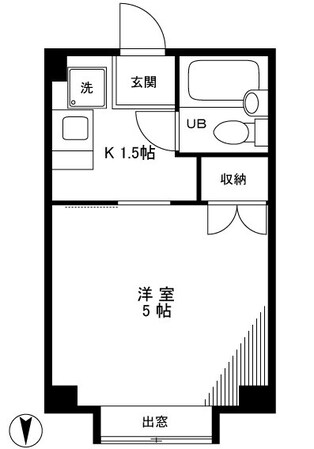 池袋駅 徒歩15分 2階の物件間取画像